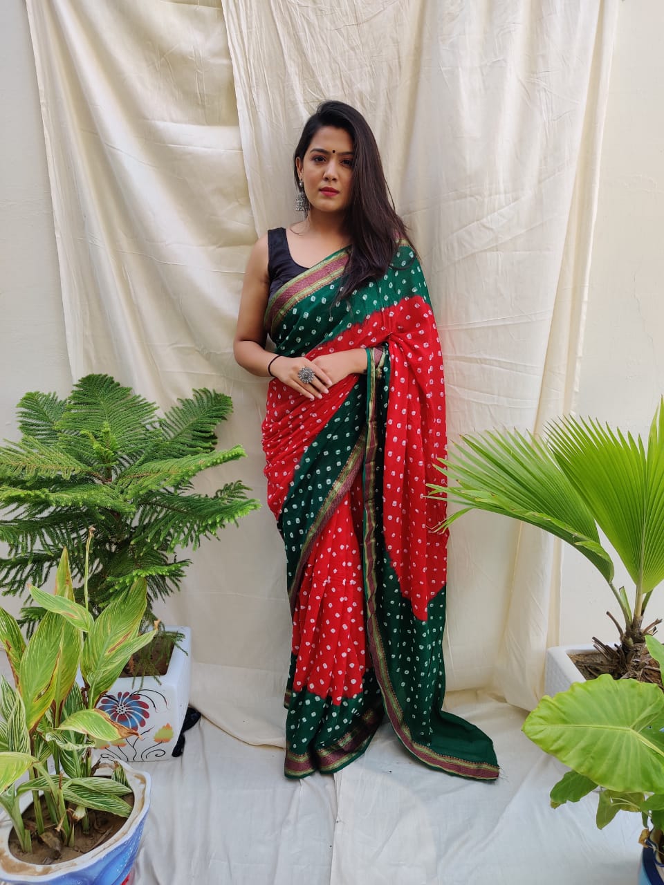Bandhani Saree