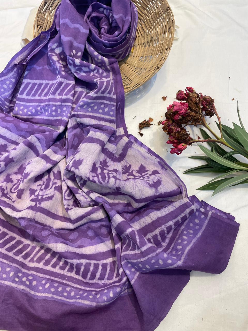 Cotton Mul Fabric Dupattas