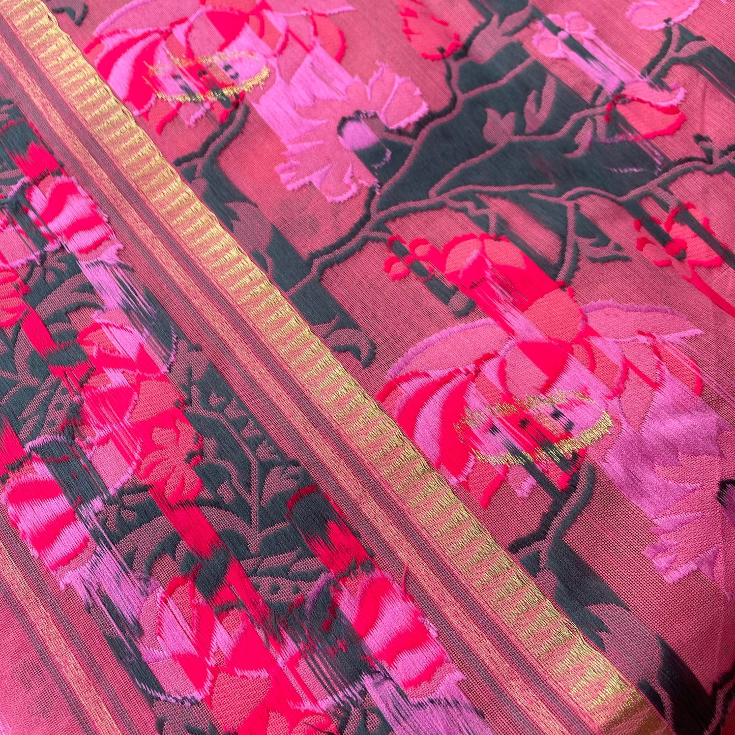 Banarasi Cotton Silk Unstitched Salwar Suit Fabric - (Different Colours Available)