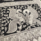 Chennur Silk Kalamkari Saree- Black and White