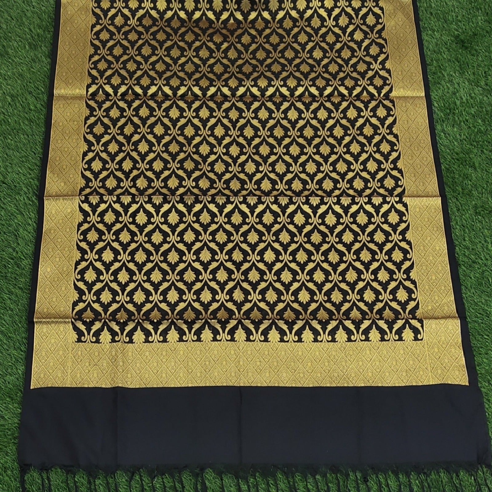 Cotton silk Banarasi dupatta
