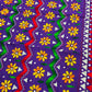 Chanderi Hand Embroidered Dupatta - Jhallar - Purple