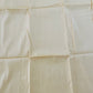 Unstitched Cotton Silk kurta Fabric- Light Yellow/ Cream
