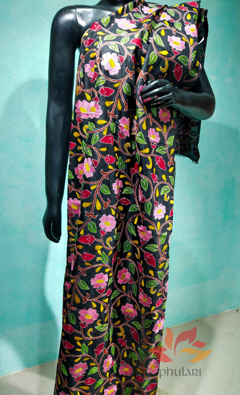 Kantha Embroidery Dupattas