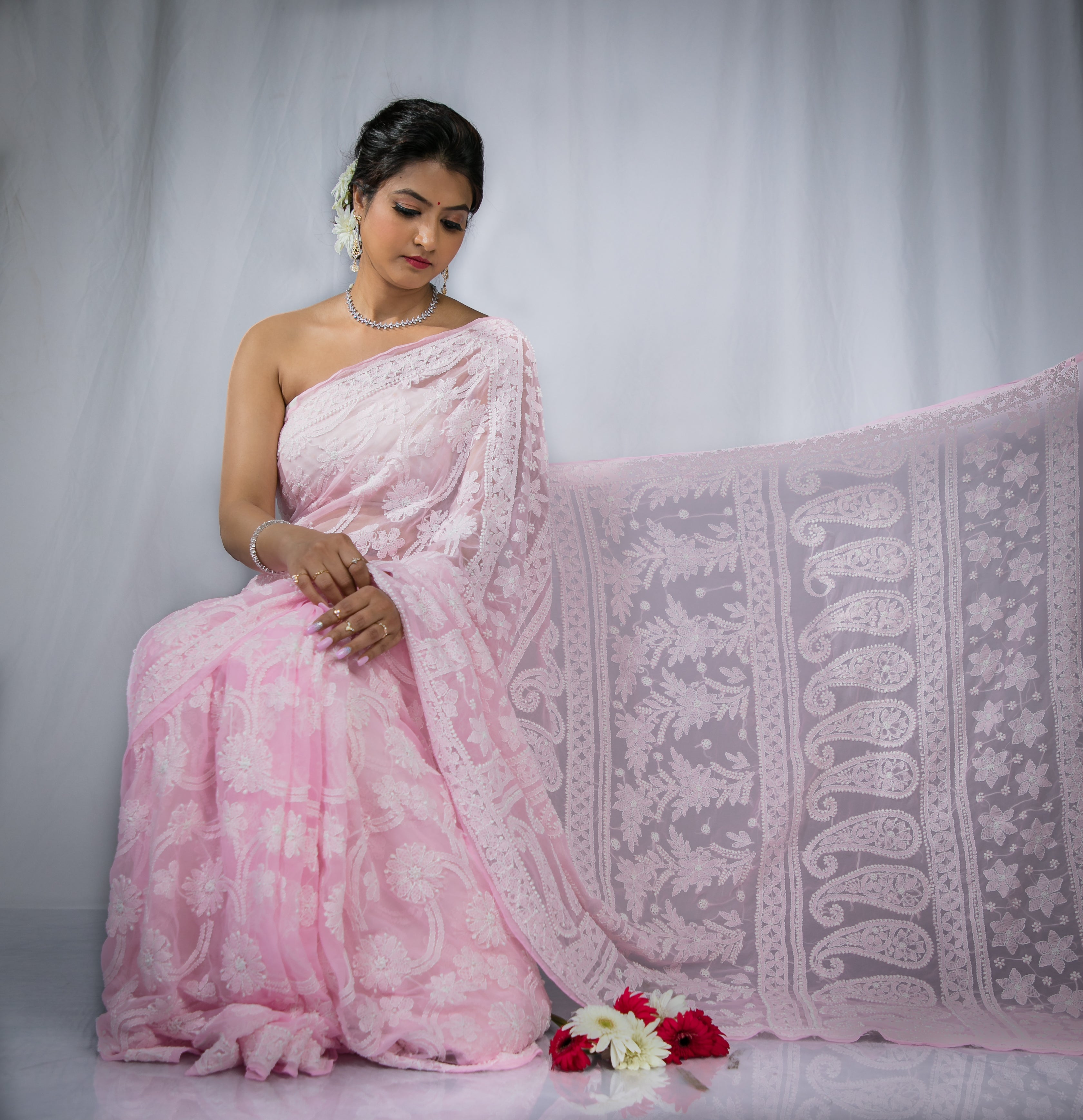 Chikankari Sarees