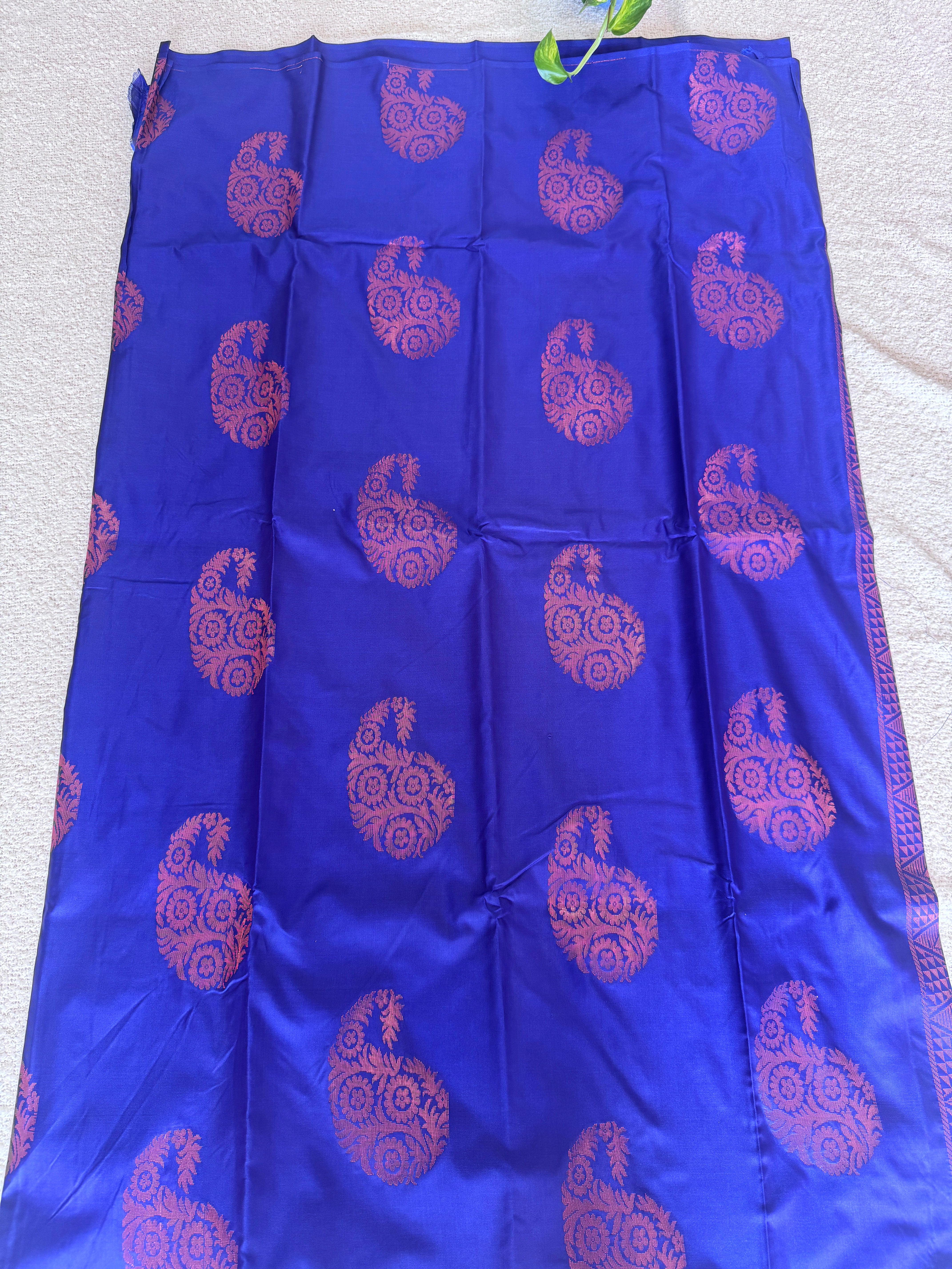 South Soft Silk Mix Saree - Purple