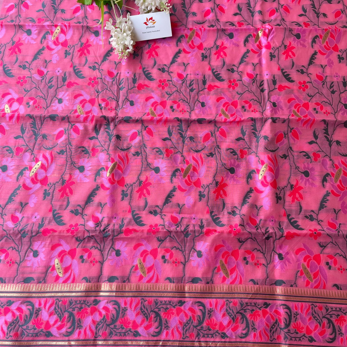 Banarasi Cotton Silk Unstitched Salwar Suit Fabric - (Different Colours Available)