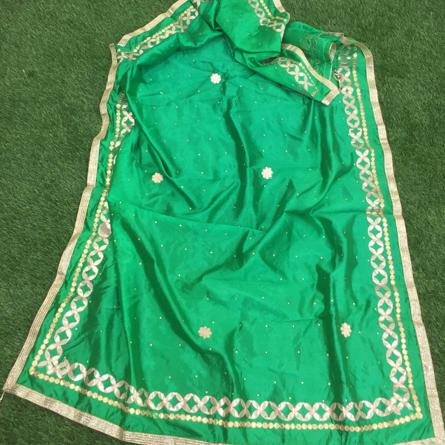 Gotapatti art silk dupatta 