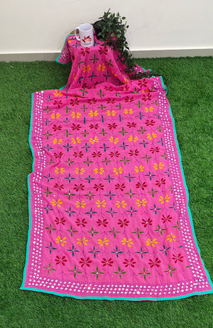 Parsi georgette dupatta 