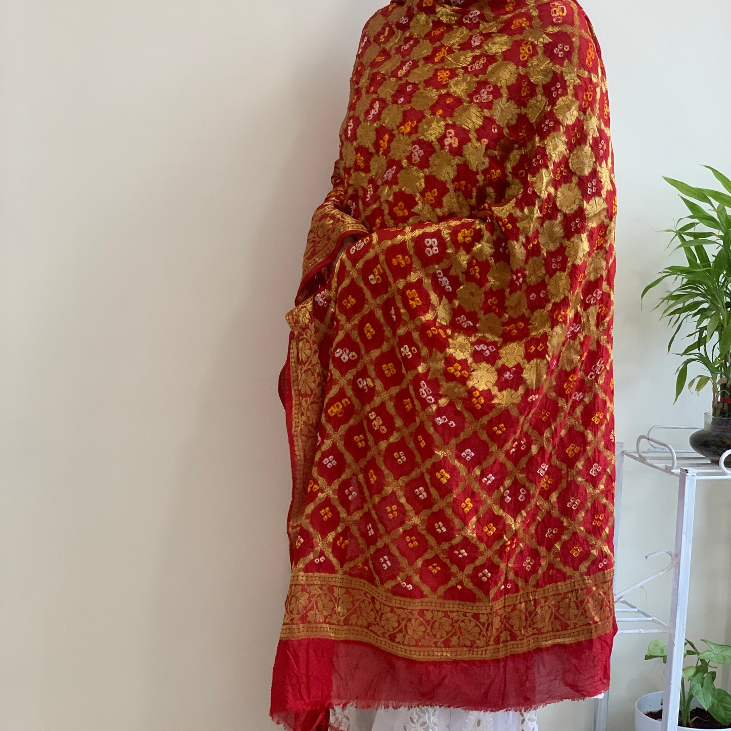 Art silk Banarasi Bandhej Dupatta - Various Colours