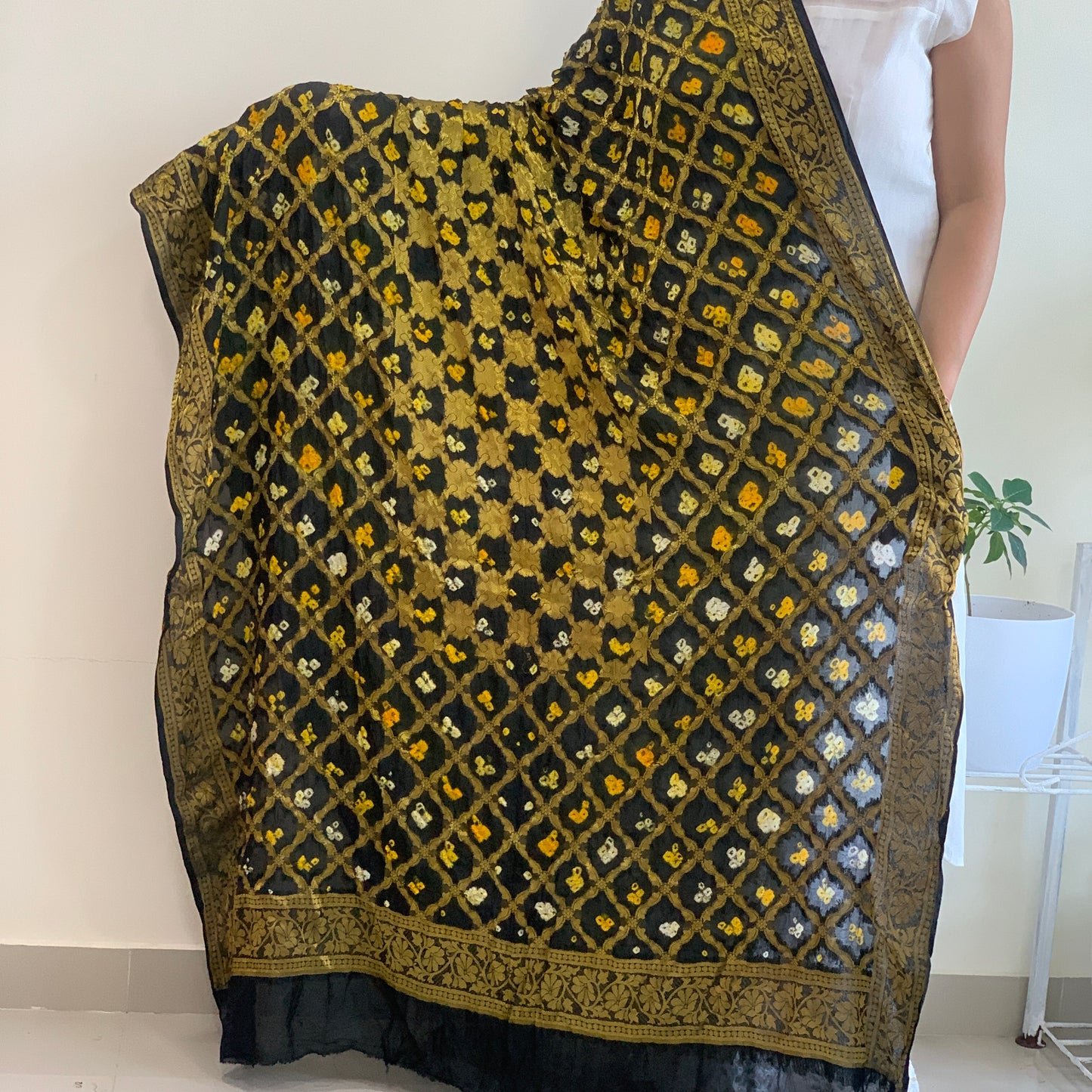 Art silk Banarasi Bandhej Dupatta - Various Colours