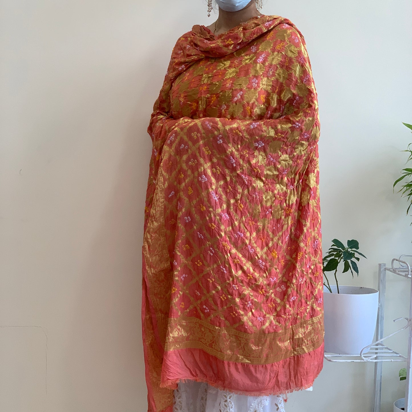 Art silk Banarasi Bandhej Dupatta - Various Colours