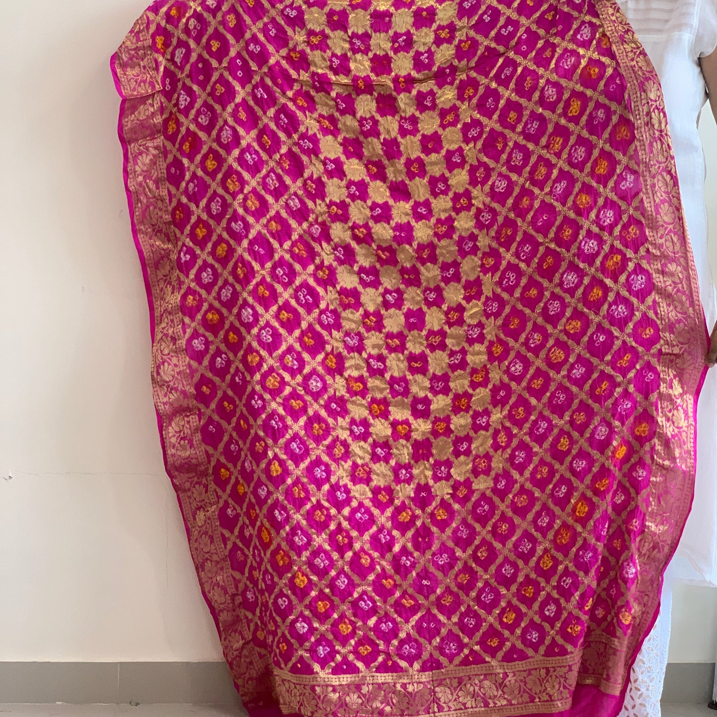 Art silk Banarasi Bandhej Dupatta - Various Colours